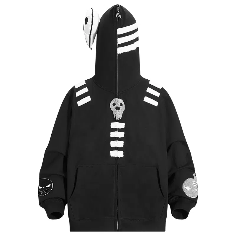 KAKAZZY Y2K Hoodie Black