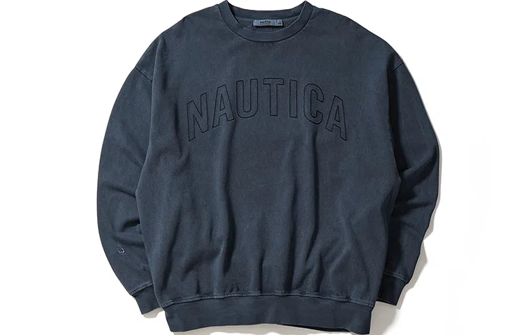 nautica white sail Logo