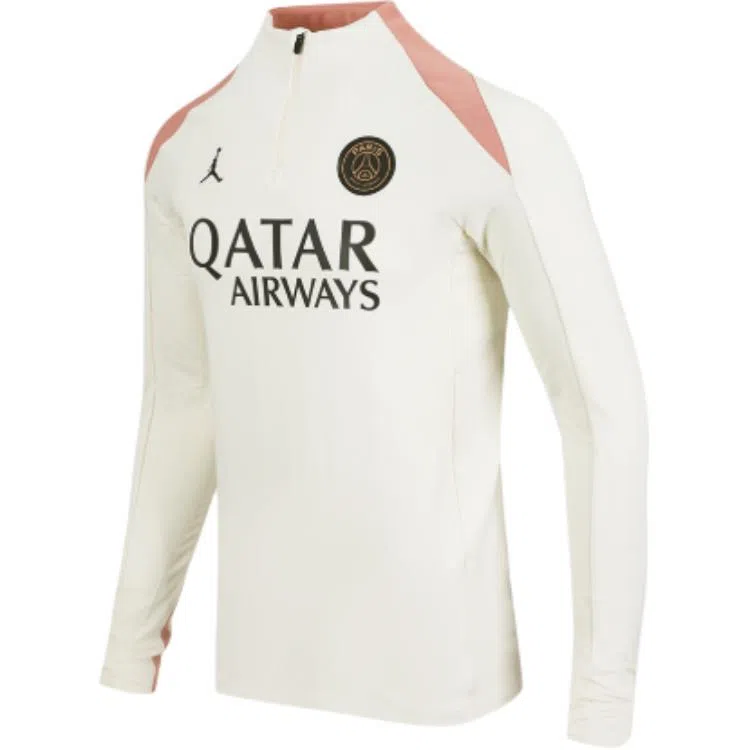 Jordan Slim Fit Turtleneck Long Sleeve Tee Beige