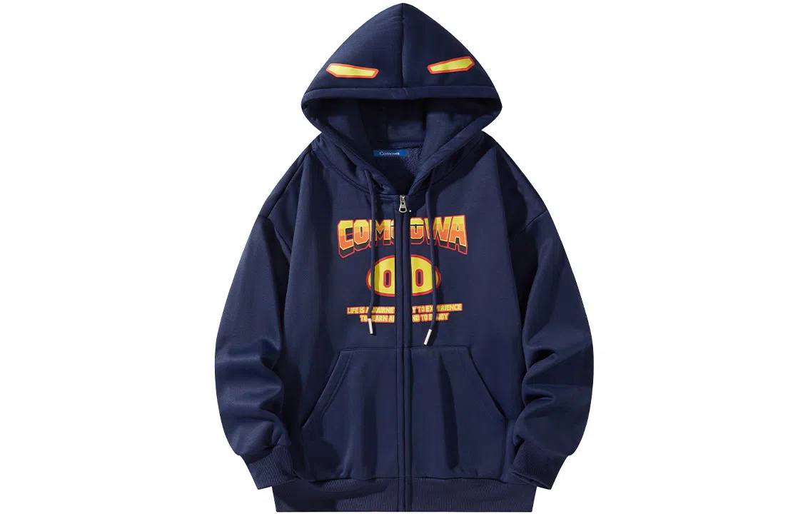 COMOWA Pig Letter Hoodie
