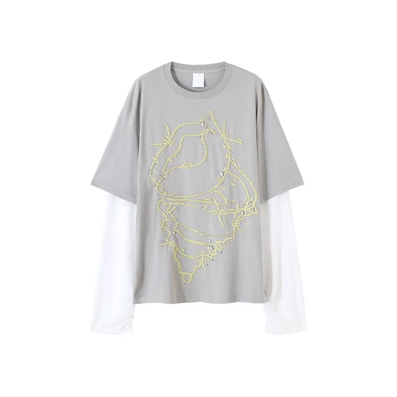 CONP Conch Embroidery Long T-shirt T