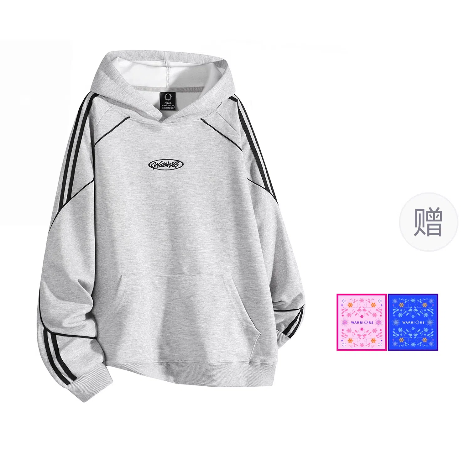 DOKI Retro Striped Hoodie