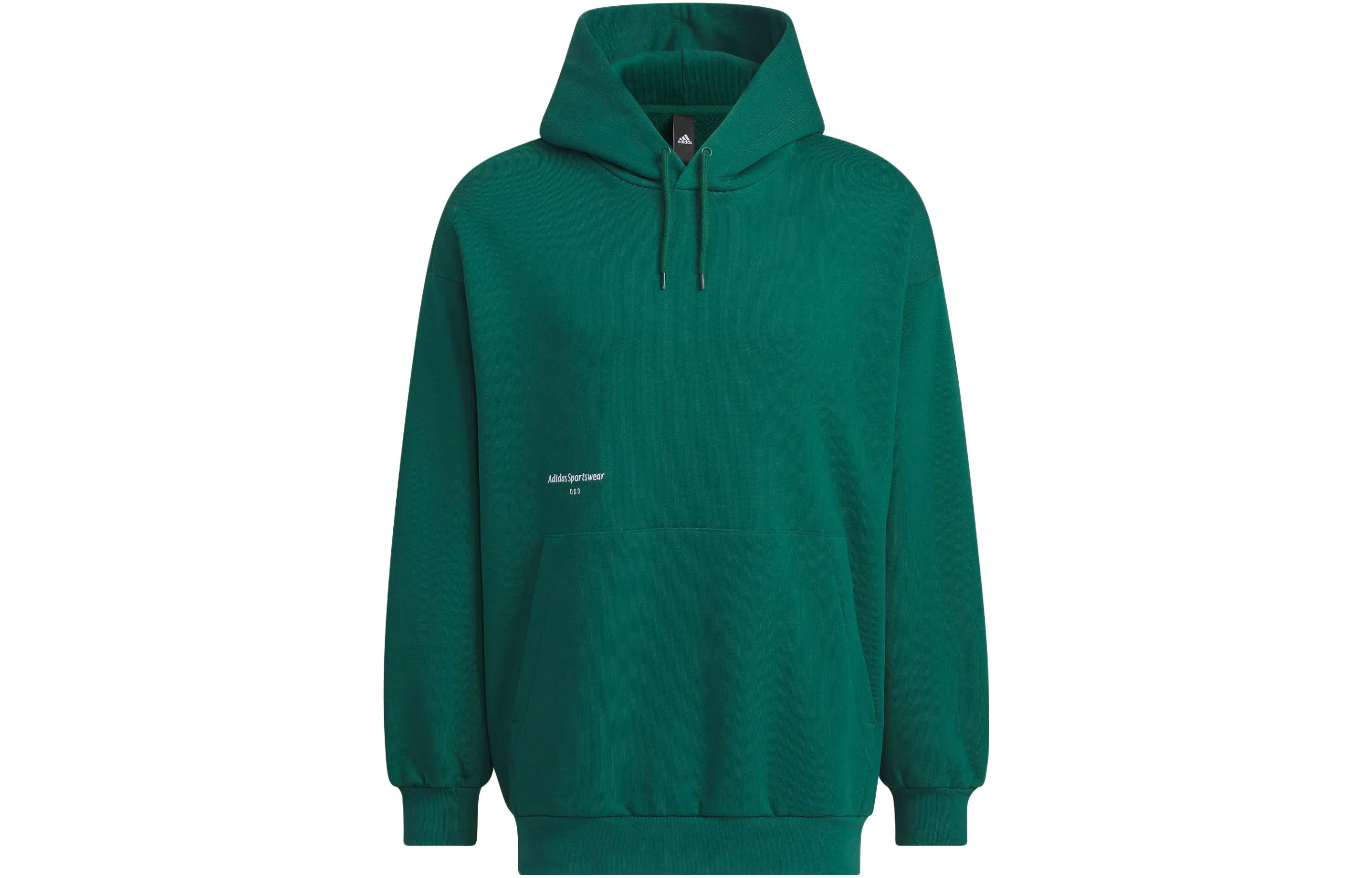 adidas Small Logo Hoodie Forest Green