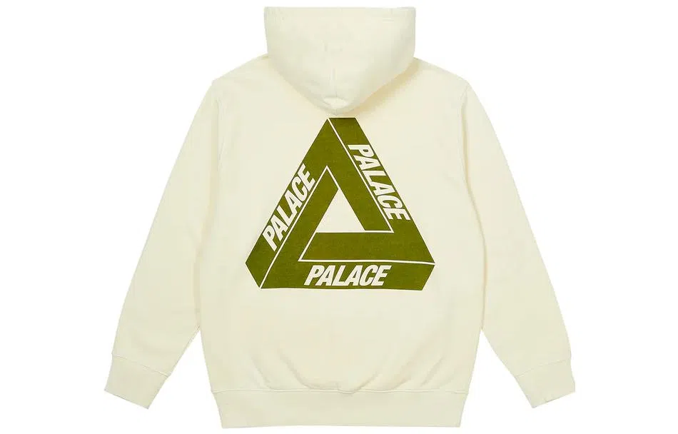 PALACE SS23 Reacto Tri-ferg Hood Yellow Logo