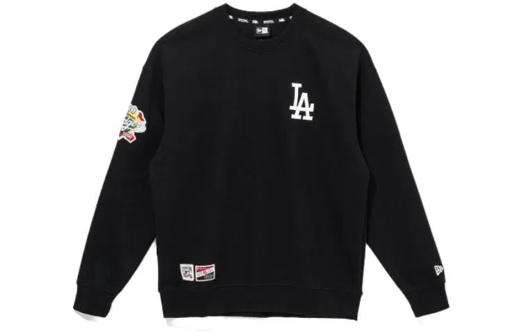 New Era MLB Crewneck Sweatshirt Black
