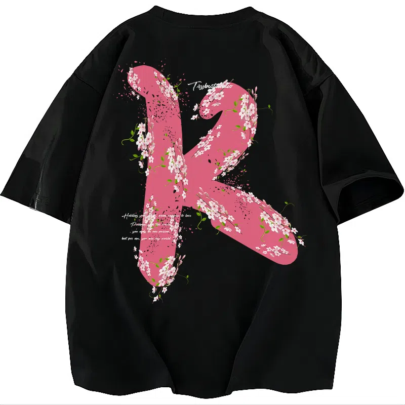 K411 Vintage Floral Logo Tee