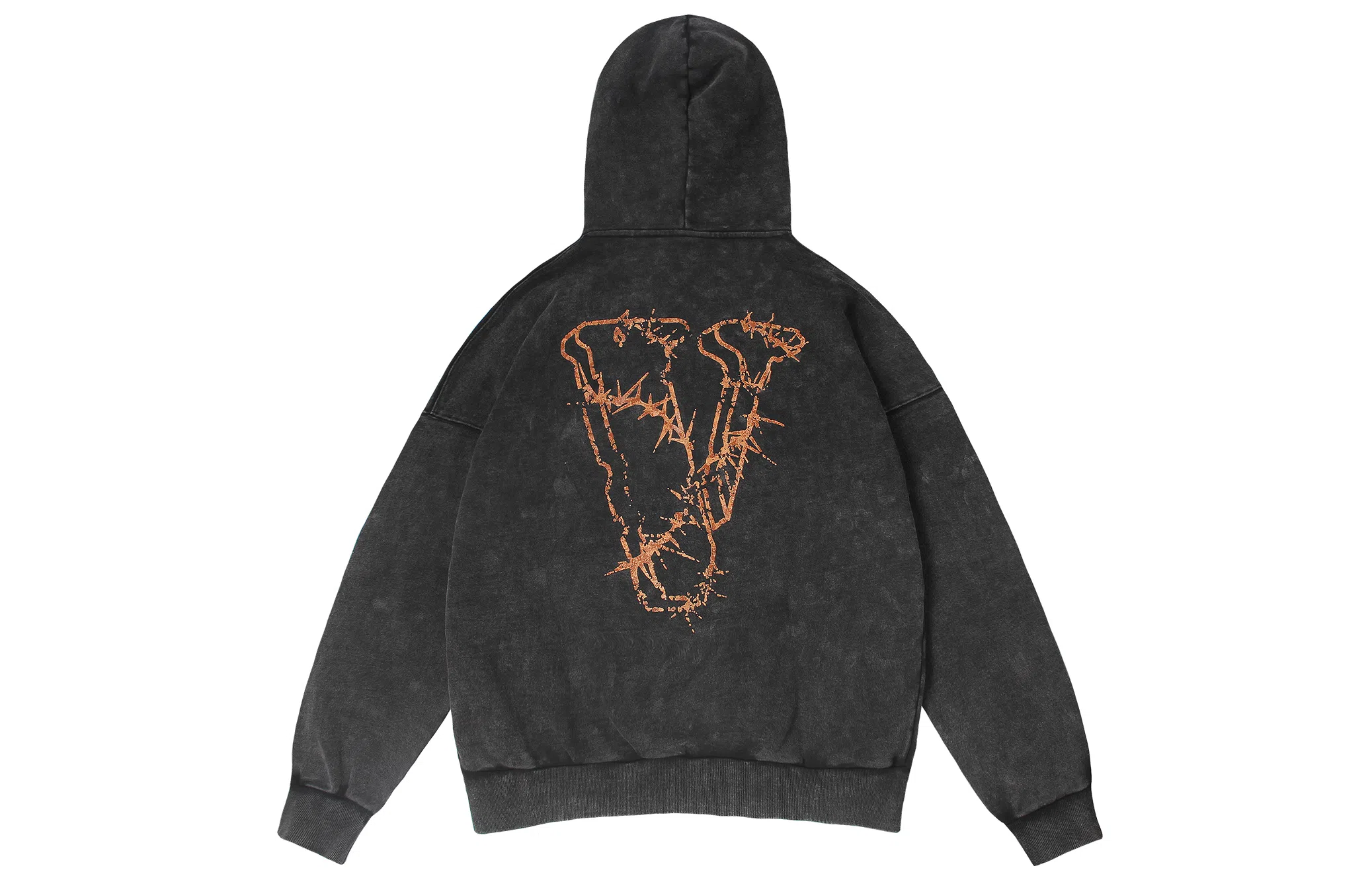 VLONE Thorn Logo Hoodie Black