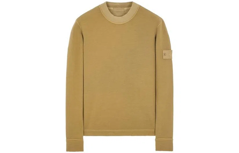 Stone Island Ghost Pieces Khaki Sweater
