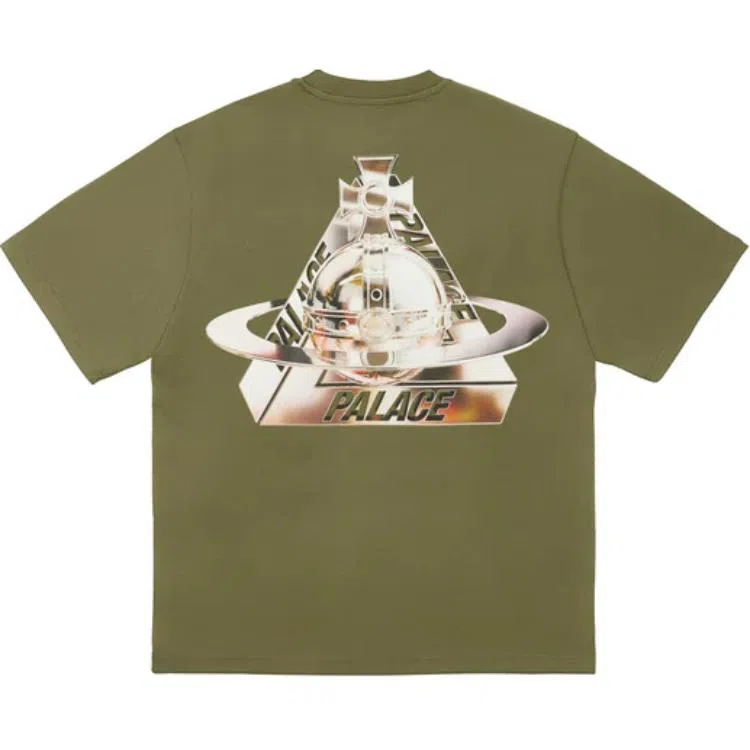 Palace x Vivienne Westwood FW24 T-Shirt Olive