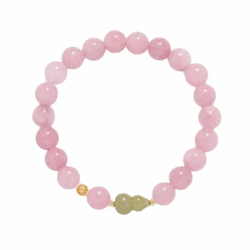 指尖瑰宝 公主请暴富 招财纳福转运 国风招桃花 福禄百搭高级感 玉髓 手串 男女同款情侣款