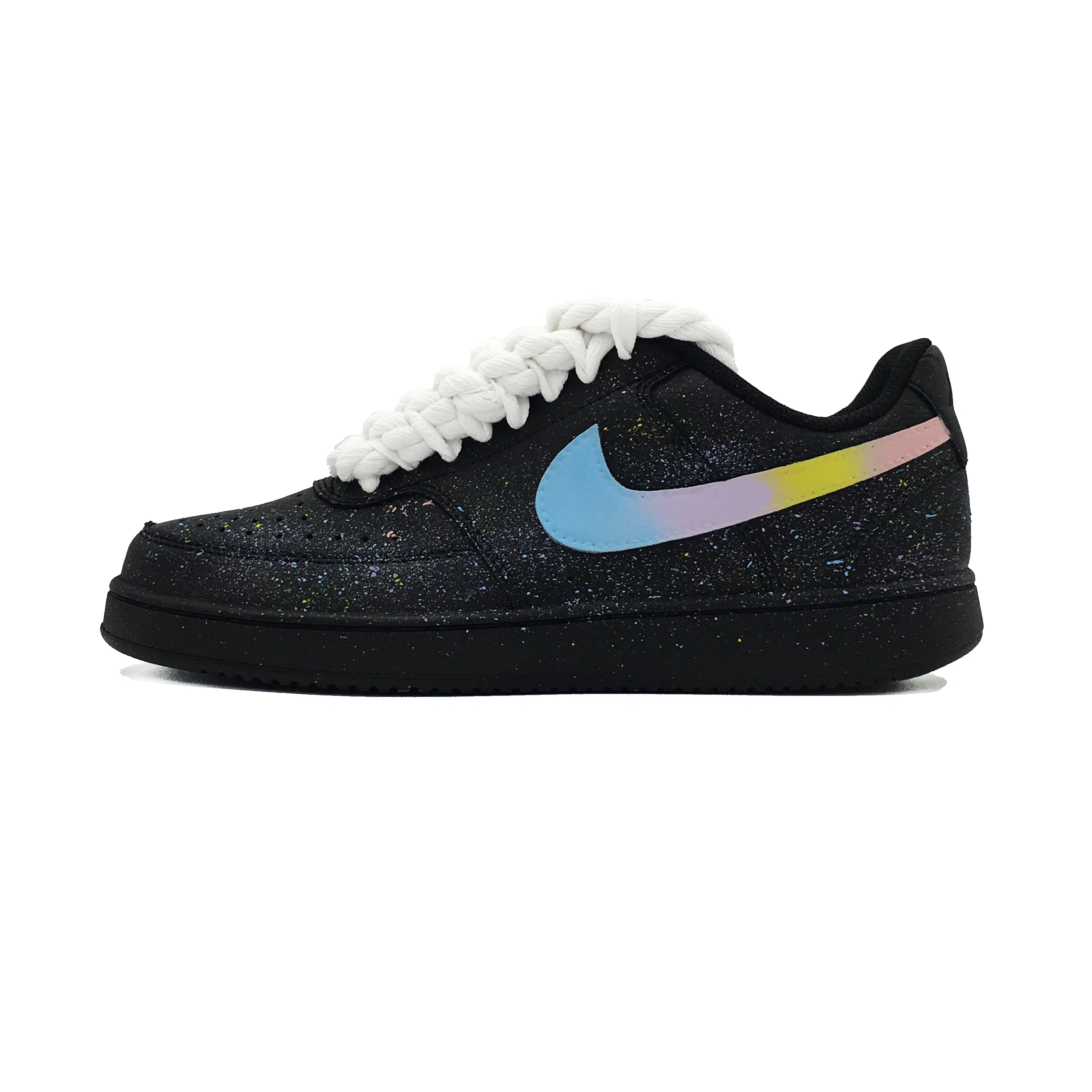 Nike Court Vision Low Black White