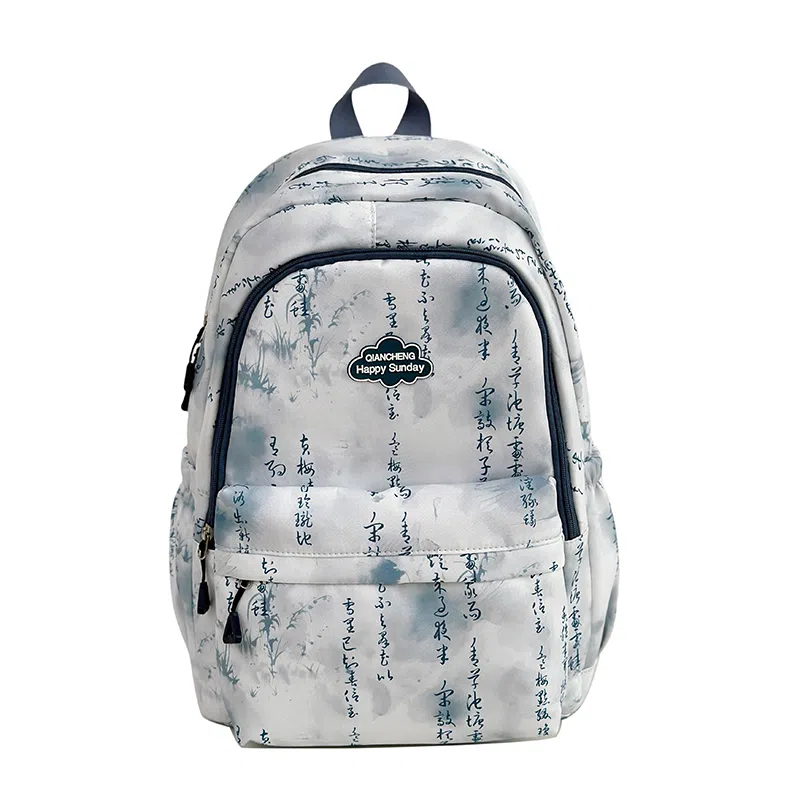 垣途者 古风水墨学生书包 尼龙 双肩包 男女同款情侣款 多色