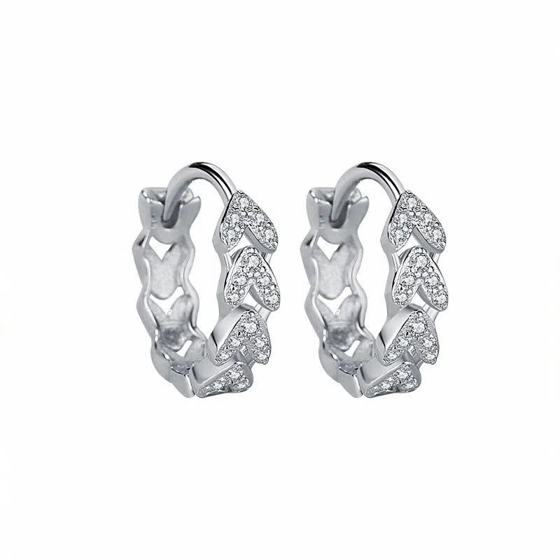 Libby Wheat Ear Cuff Silver