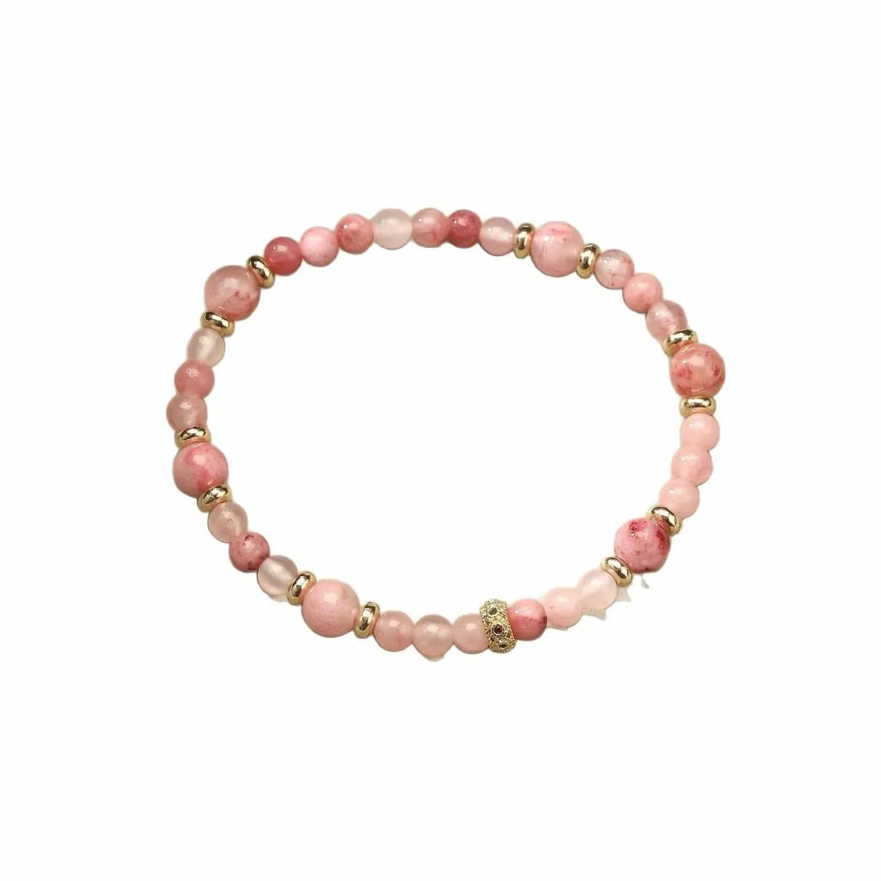 【早日脱单】 指尖瑰宝 心想事成好运连连幸运常相伴精致又简约小众又高级氛围感的神#好运天然 红水晶 手串 男女同款情侣款