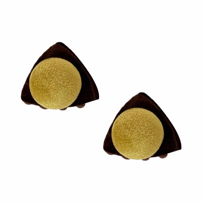 蒙妮 猫耳朵小香风 亚克力 发夹 男女同款情侣款