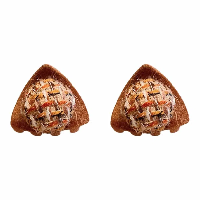 蒙妮 猫耳朵小香风 亚克力 发夹 男女同款情侣款