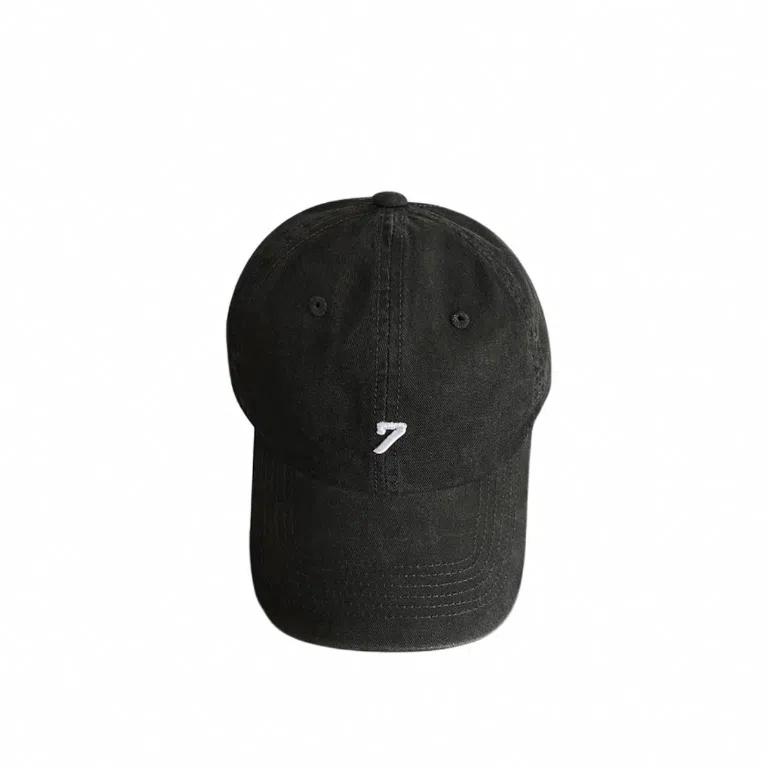 艾佳微 时尚数字户外遮阳四季百搭款大头围修饰脸型显脸小 棉 鸭舌帽 男女同款情侣款