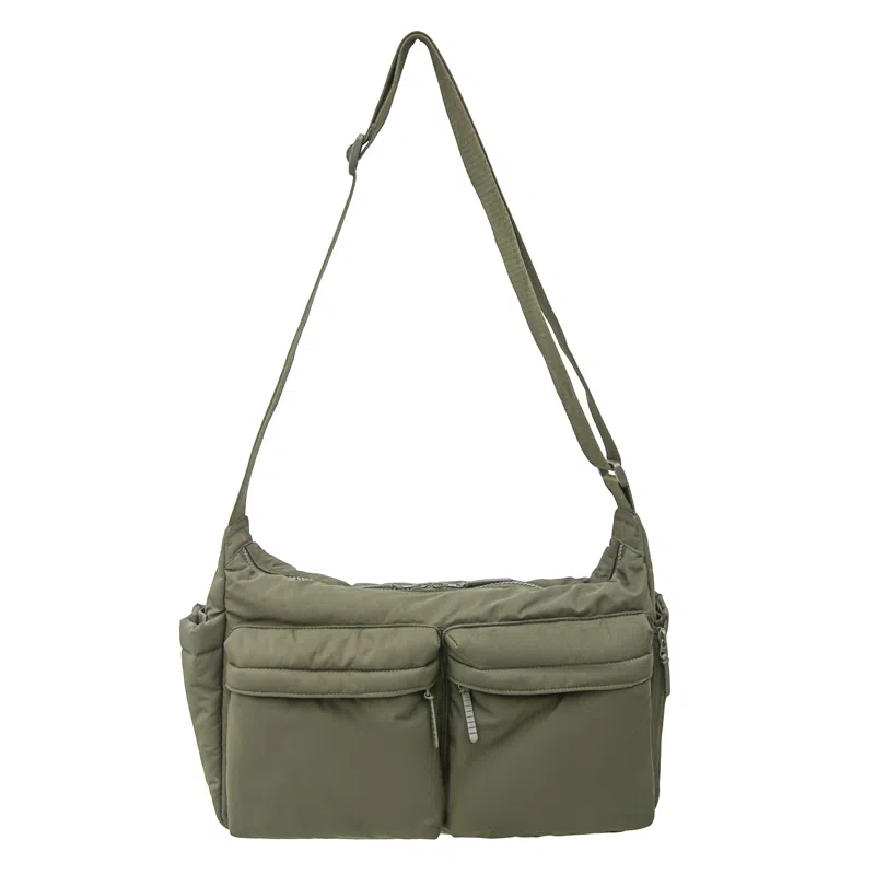 彤彤兔 日系简约休闲通勤 尼龙 单肩包 男女同款情侣款 多色