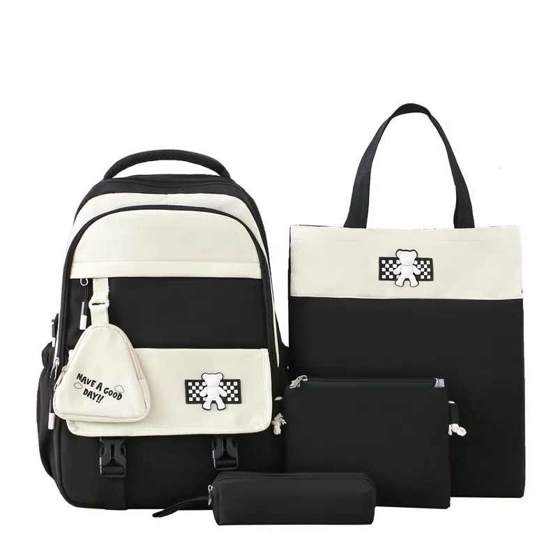 彤彤兔 书包小清新甜美休闲 尼龙 组合装 女款 多色