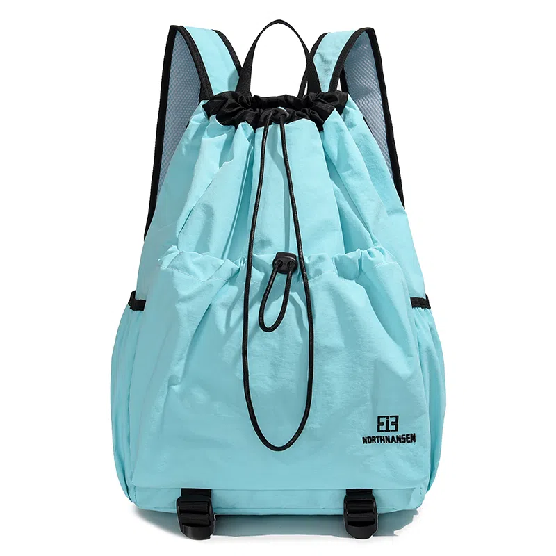 揽月 时尚设计感撞色百搭清新简约 牛津布 书包背包双肩包 男女同款情侣款 紫色/咖色/绿色/蓝色