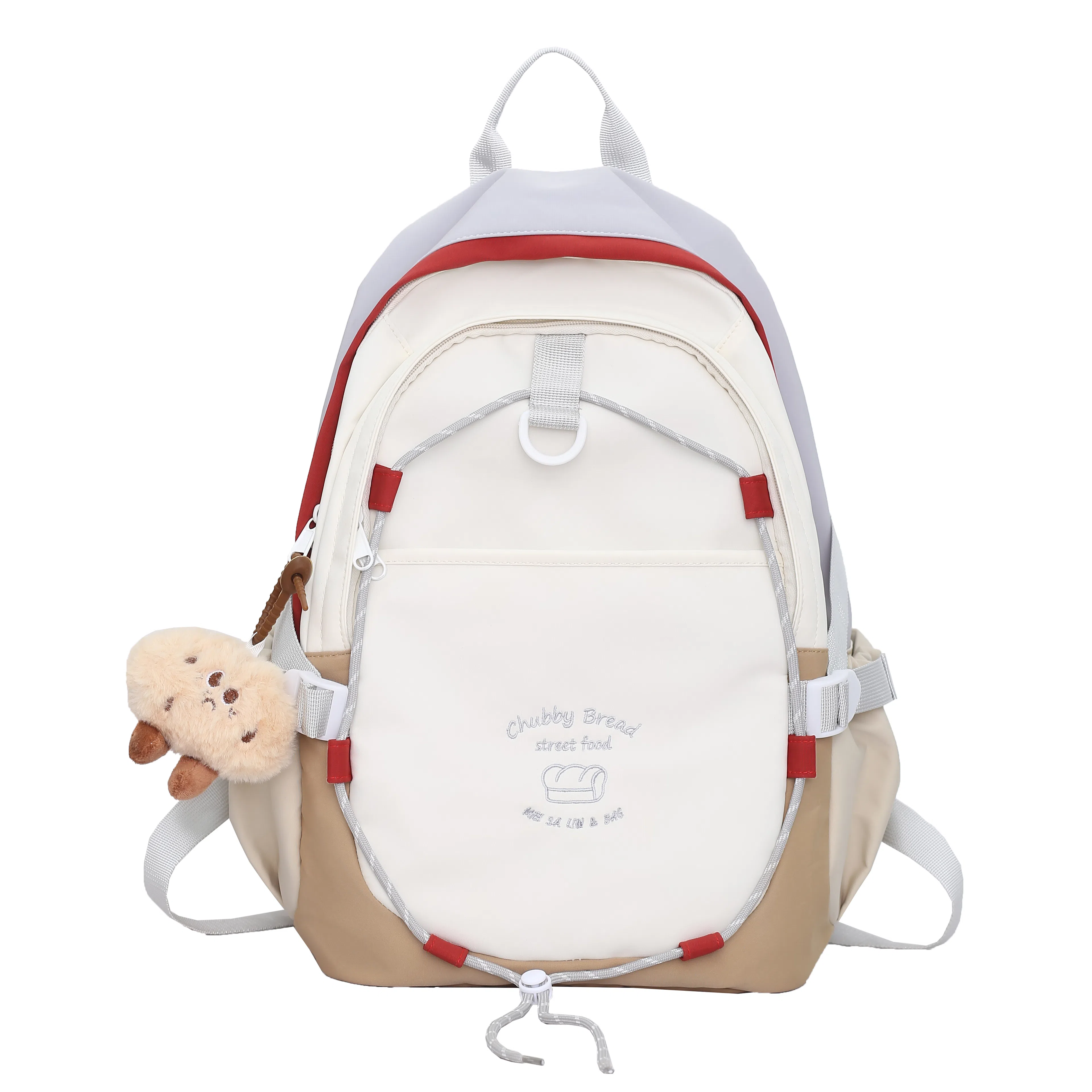 彤彤兔 百搭高颜值学生 尼龙 书包背包双肩包 女款 多色