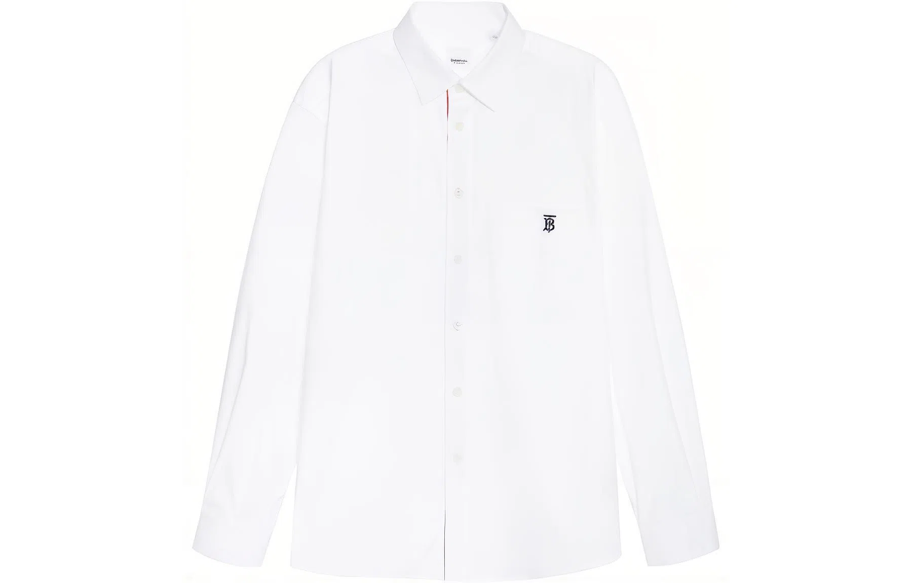 Burberry Classic Logo Cotton Shirt White