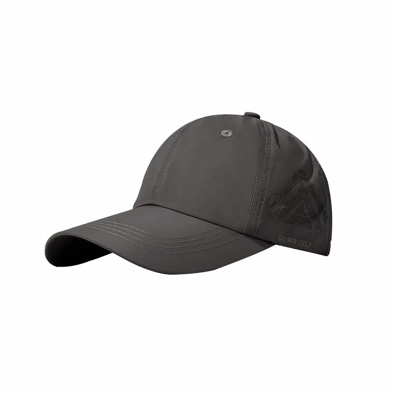 稻草人 速干帽子夏季遮阳防晒 百搭简约 透气薄款 涤纶 鸭舌帽 男女同款情侣款