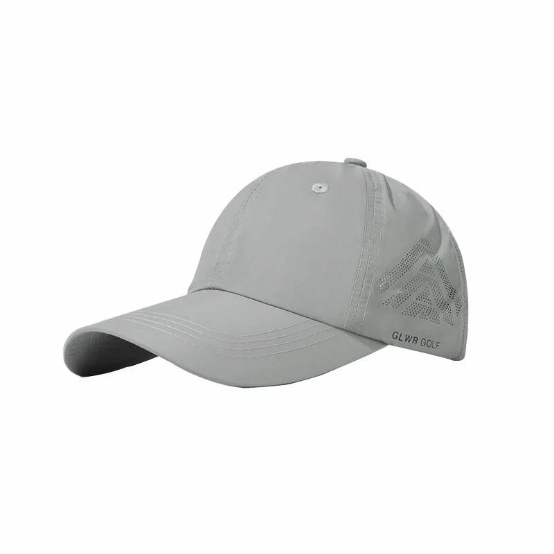 稻草人 速干帽子夏季遮阳防晒 百搭简约 透气薄款 涤纶 鸭舌帽 男女同款情侣款