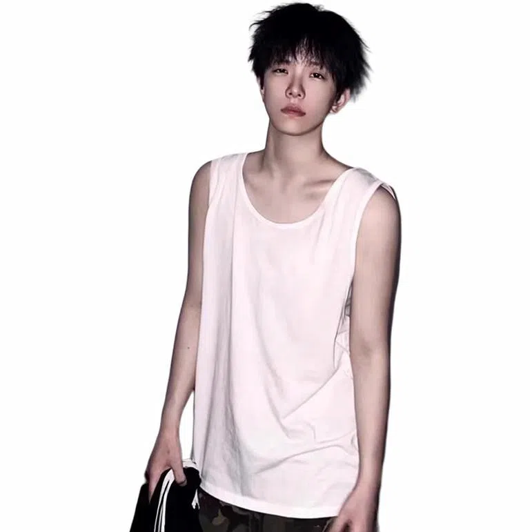 黑马漫画 美式坎肩简约背心 男女同款