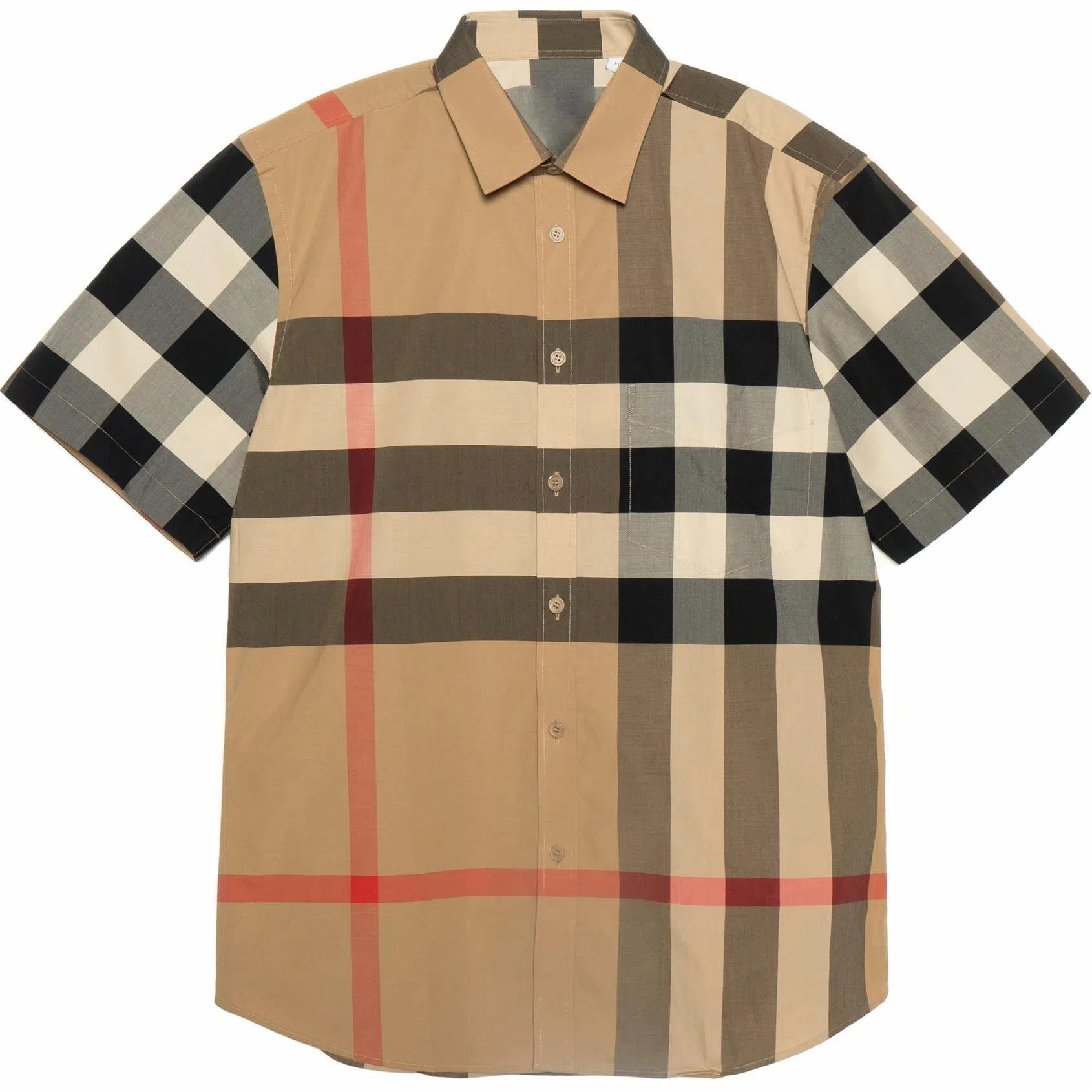 Burberry Check Short Sleeve Shirt
