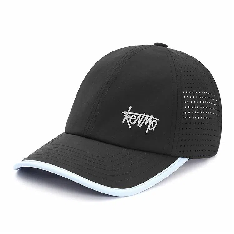 肯默 轻盈透气网眼 遮阳防晒  魔术贴可调节头围 棉 鸭舌帽 男女同款情侣款