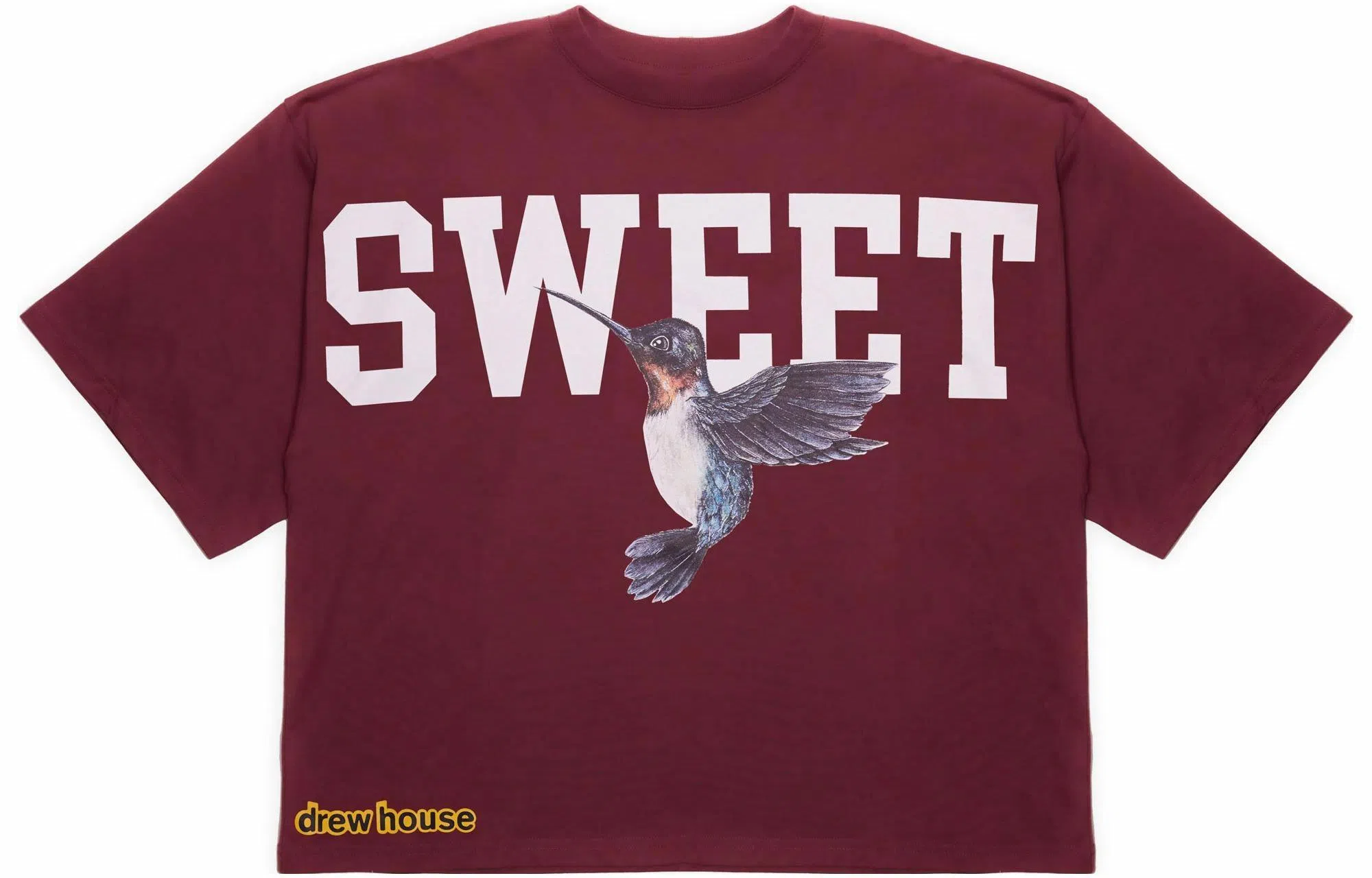 Drew House Sweet Boxy SS22 Tee Magnolia T