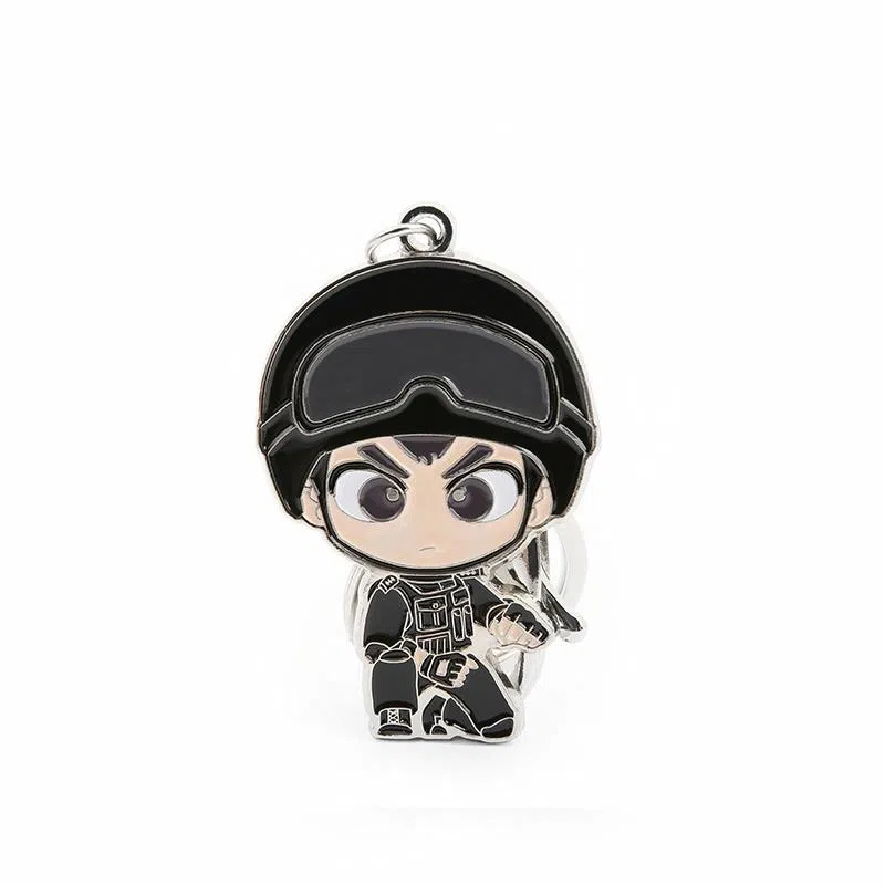 蜀黍家 小警天团三代公仔挂件 原创设计包包挂饰 锌合金 钥匙扣 男女同款情侣款