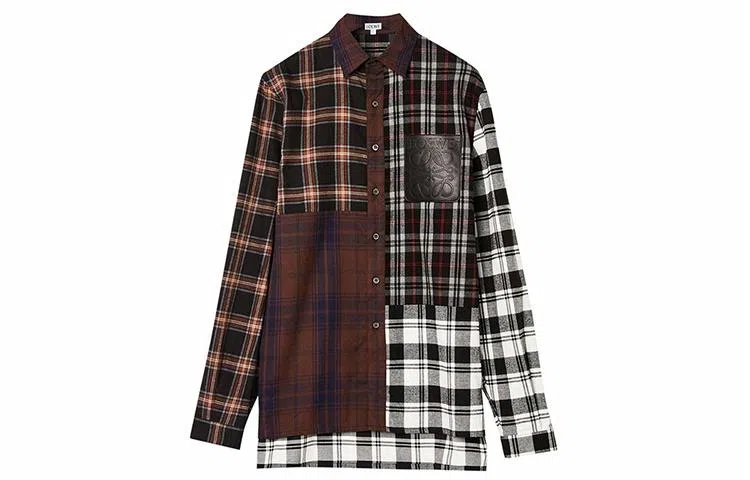 Loewe Patchwork Check Shirt