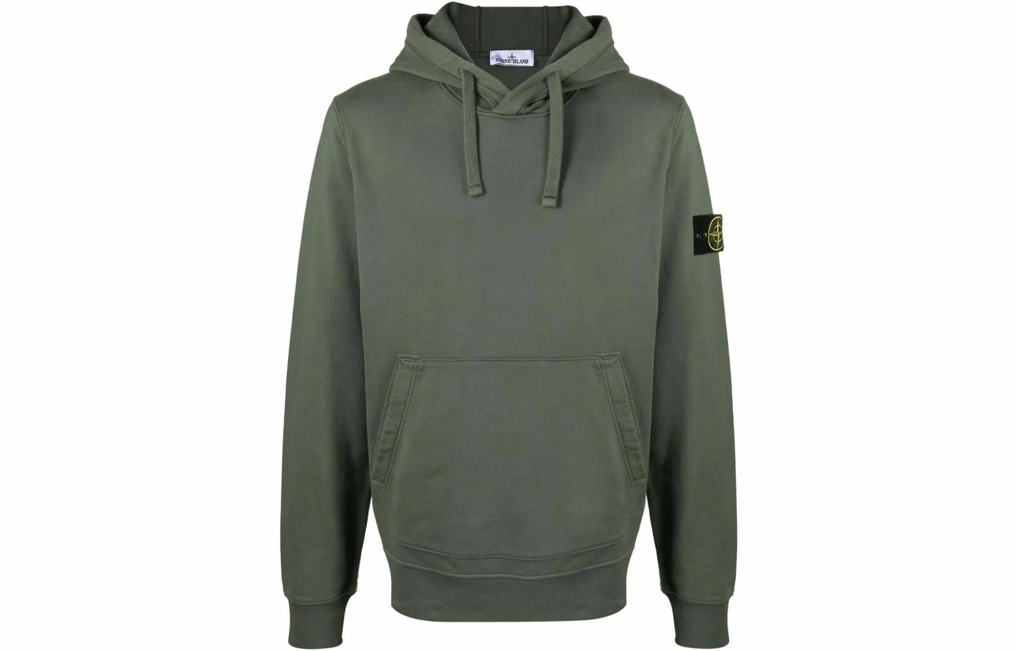 Stone Island Hooded Sweatshirt Green