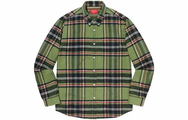 Supreme Tartan Flannel Shirt