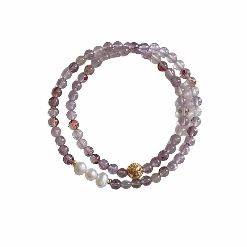 【紫气东来】 指尖瑰宝 新中式国风招财转运纳福旺事业治愈系高级感#好运天然 紫水晶 手串 男女同款情侣款