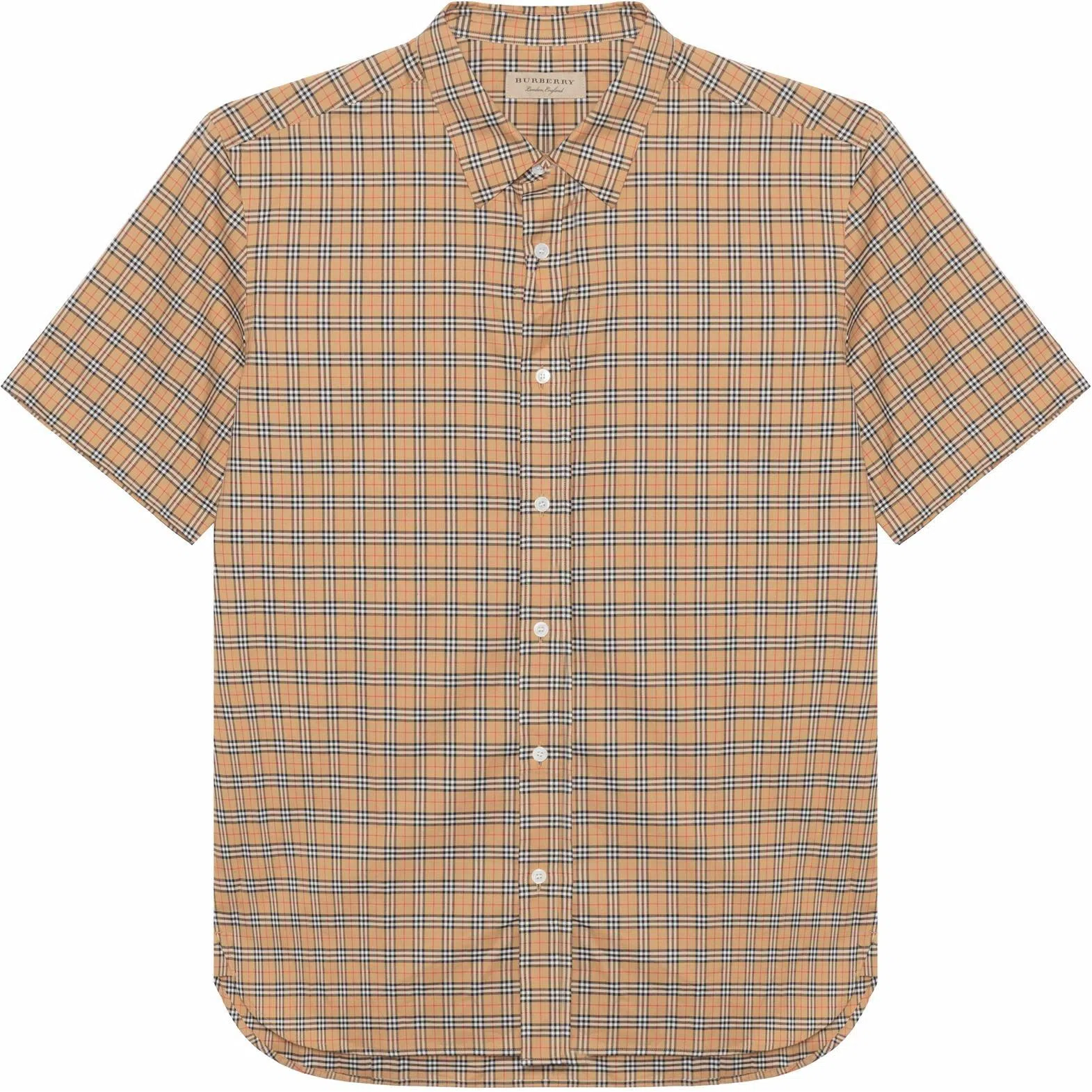 Burberry SS21 Check Short Sleeve Shirt