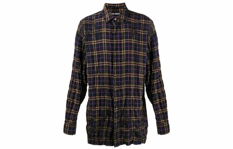 Palm Angels SS21 Logo Check Shirt