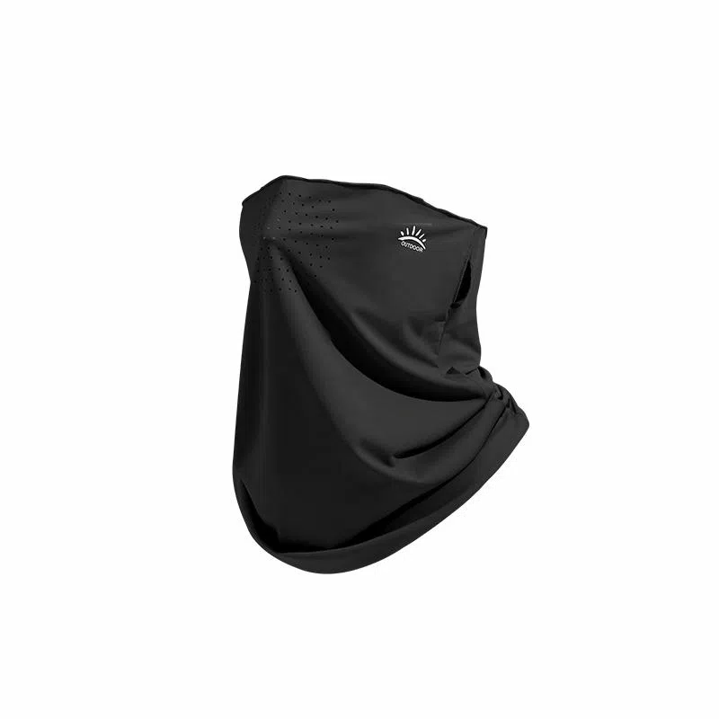 稻草人 夏季遮阳防紫外线 韩系简约百搭 舒适透气 锦纶 防晒面罩 男女同款情侣款