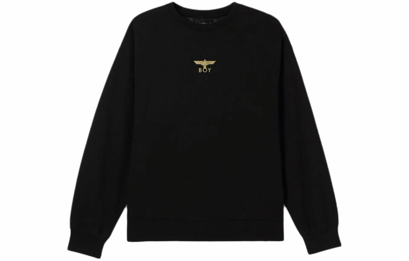 Boy London SS24 Gold Foil Crewneck Sweatshirt