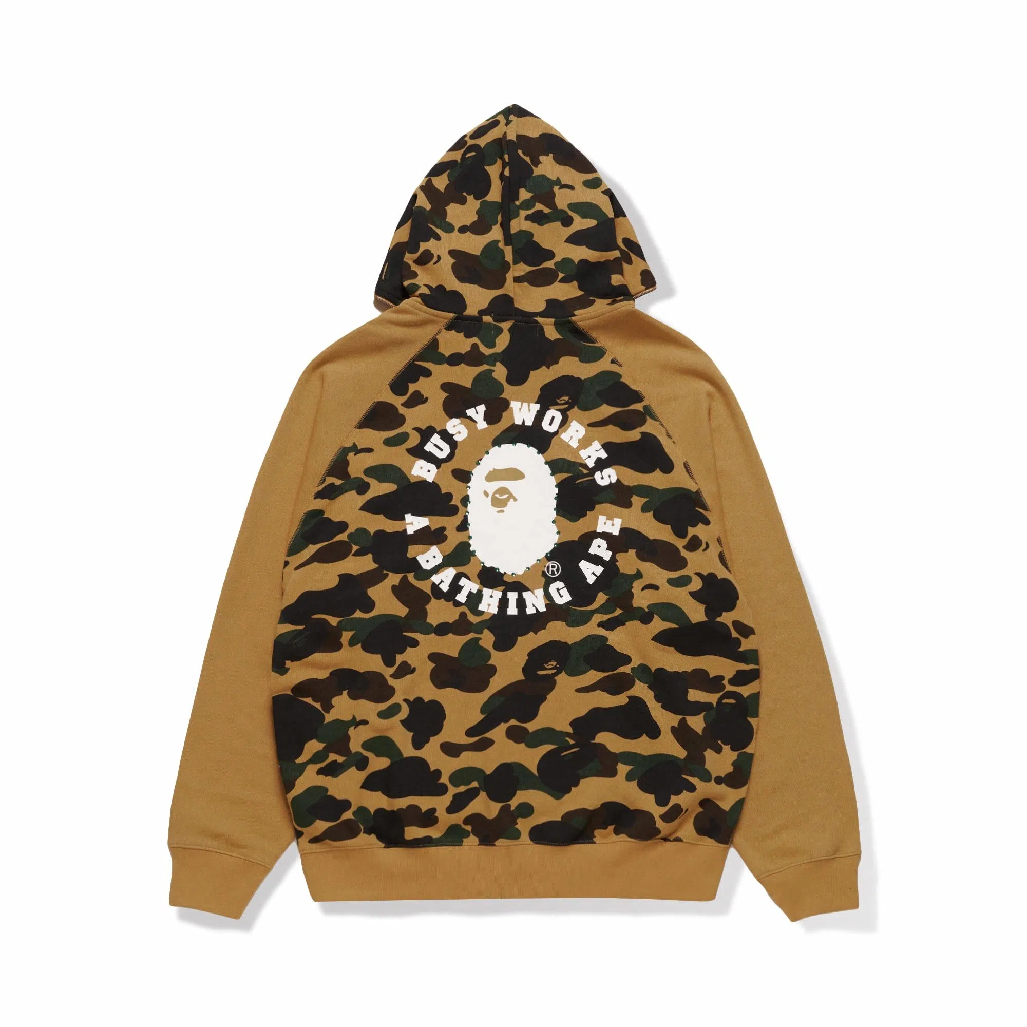 Bape x 马思唯 Camo Crystal Stone Hoodie