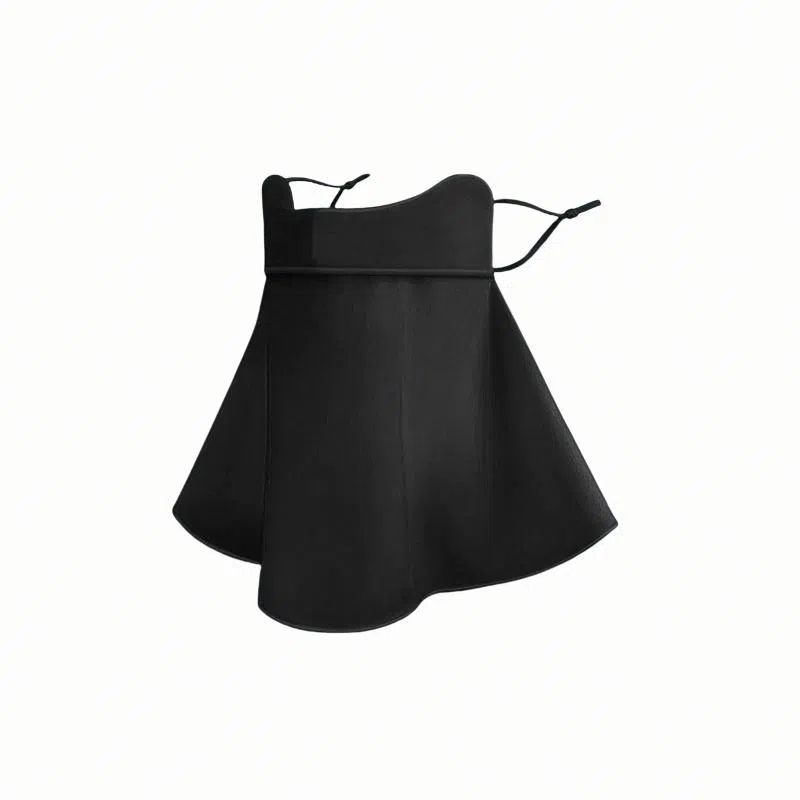 北极绒 夏季冰丝轻薄透气潮流时尚遮脸护颈户外开车骑行 聚酯纤维 防晒面罩 男女同款情侣款