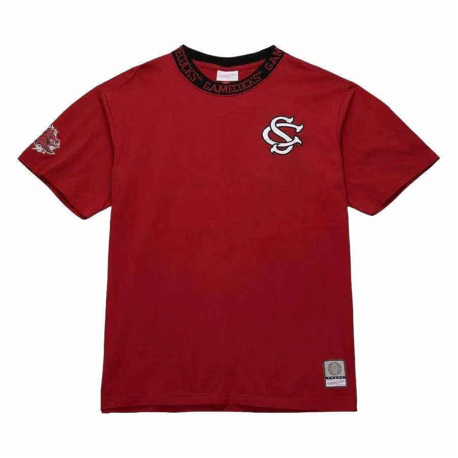 Mitchell Ness x NCAA South Carolina Gamecocks Jacquard Ringer T