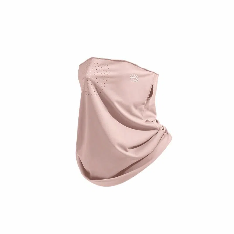 稻草人 夏季遮阳防紫外线 韩系简约百搭 舒适透气 锦纶 防晒面罩 男女同款情侣款