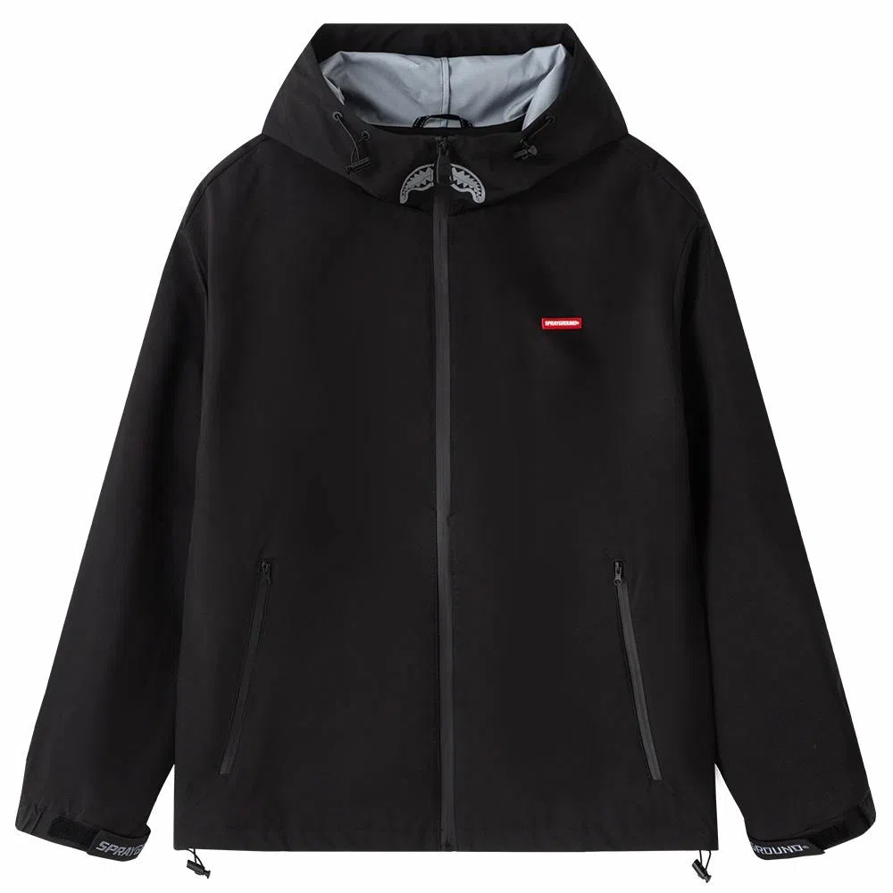 SPRAYGROUND Shark Logo Waterproof Hoodie Jacket