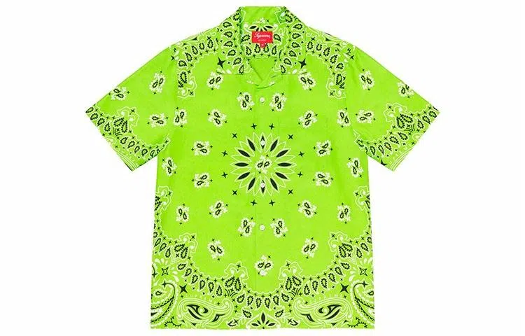 Supreme Bandana Silk Shirt