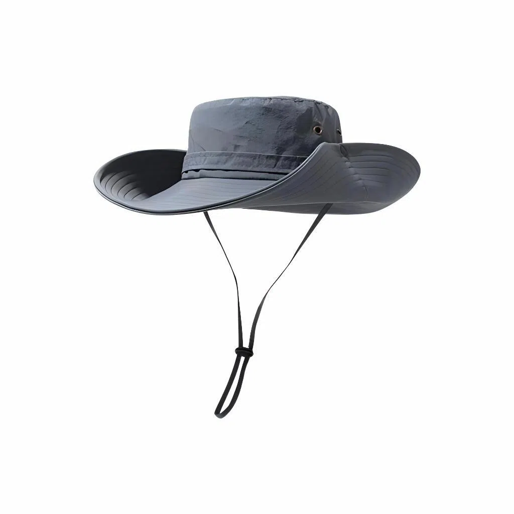 杨同学 夏季 户外遮阳帽大头围 太阳帽大檐登山帽钓鱼 氨纶 防晒帽 男款