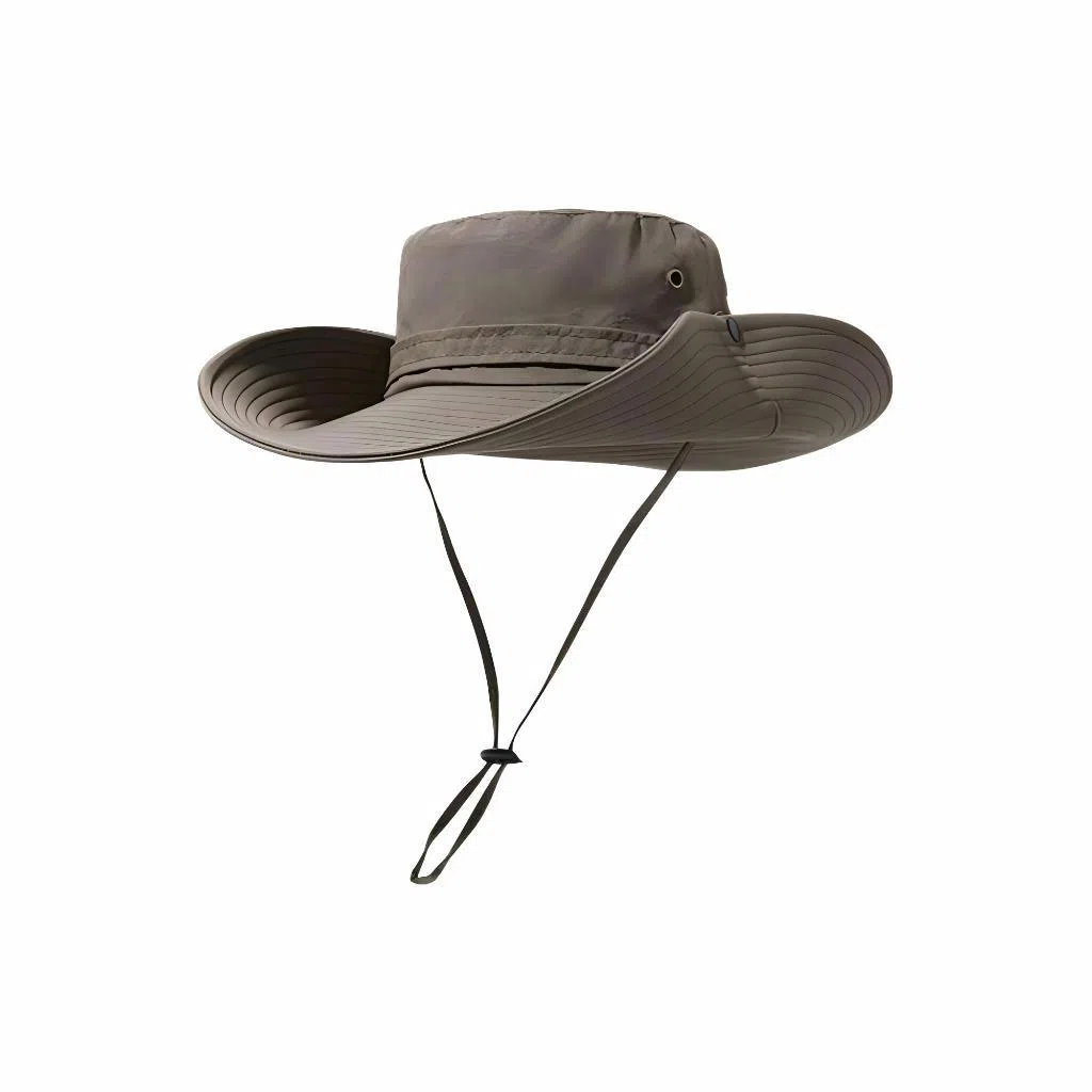 杨同学 夏季 户外遮阳帽大头围 太阳帽大檐登山帽钓鱼 氨纶 防晒帽 男款