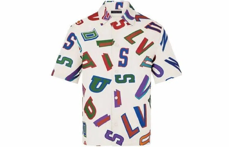 Louis Vuitton x NBA Basketball Print Shirt White